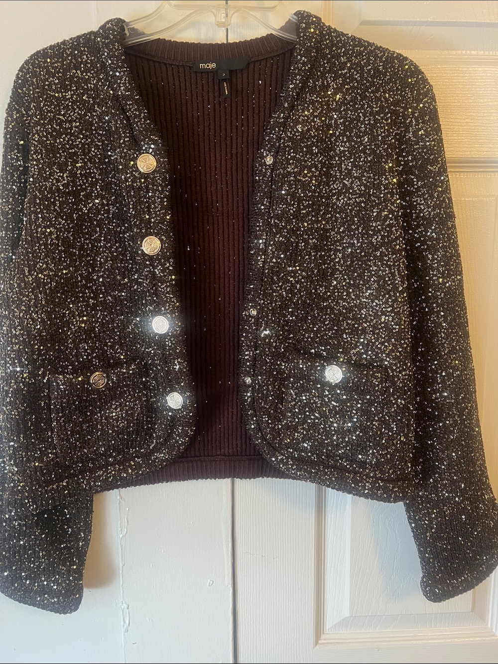 Maje Maillette Jacket - Picture 2 of 10